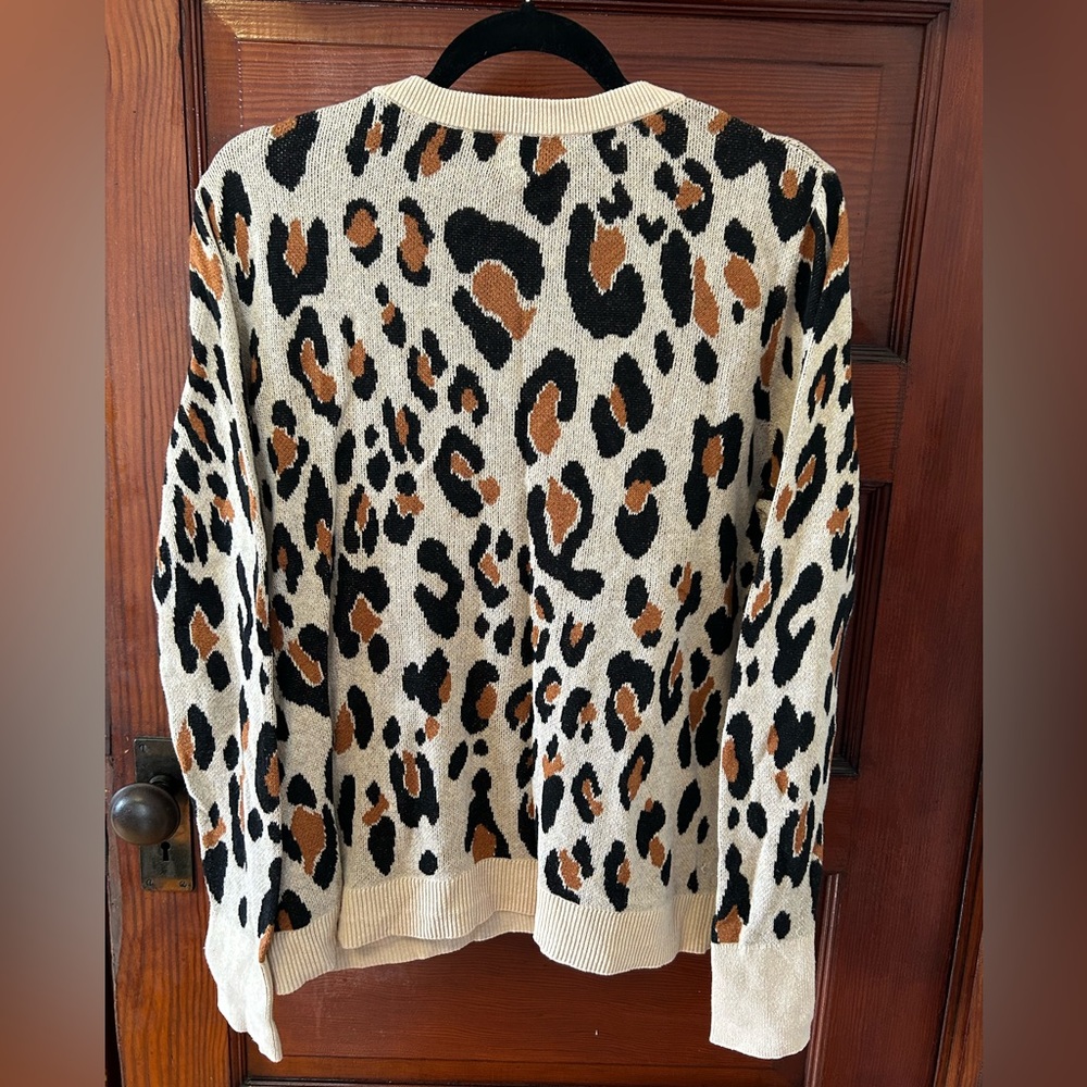 Leopard Print Sweater - Picture 3 of 6